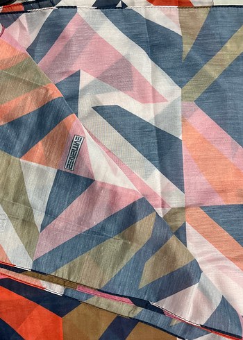 Pamuklu  Bohem Desenli Şal - Görsel 2