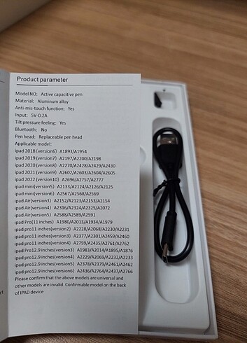 Beden Renk İpad uyumlu tablet kalemi