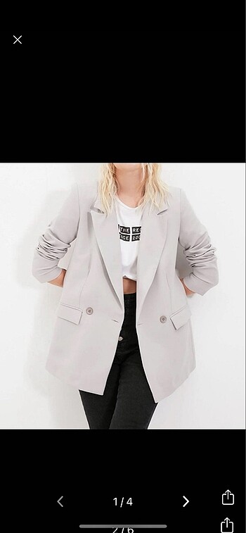 Trendyol & Milla Gri blazer