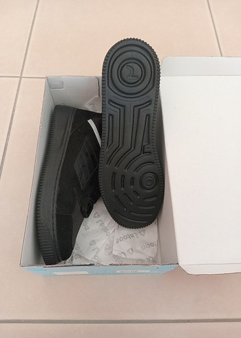 Siyah Erkek Spor Ayakkabı letton - Görsel 5