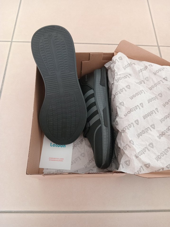 Gri Bağcıklı Erkek Spor Ayakkabı - Görsel 4