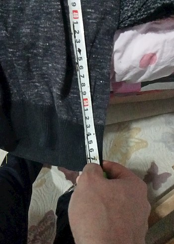 Düğmeli Erkek lacivert Yün Hırka - Görsel 7