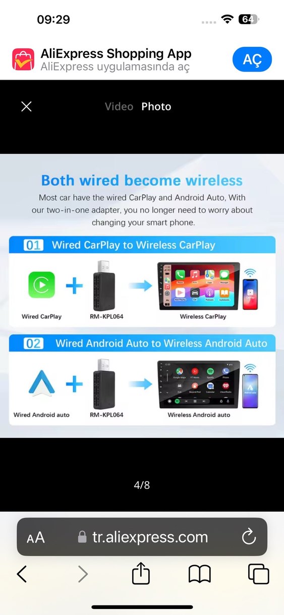 Carplay adaptörü - Görsel 2