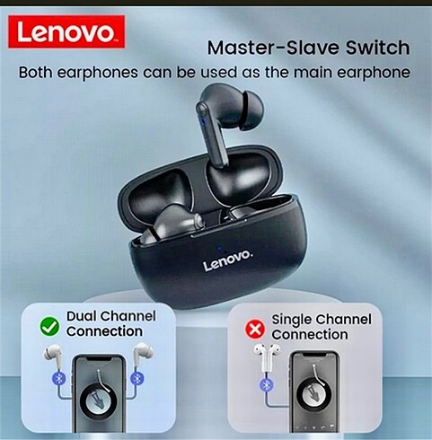 Lenovo Kablosuz Kulaklık - Görsel 7