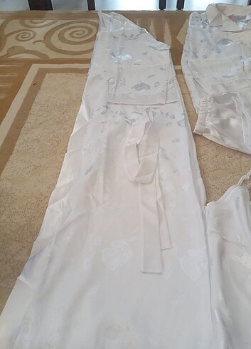 Saten pijama takımı  - Görsel 5