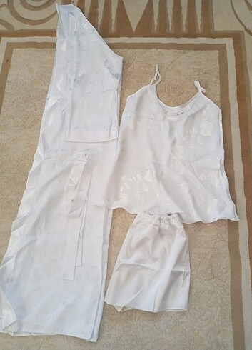 Saten pijama takımı  - Görsel 6