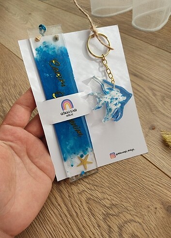 Ayraç ve anahtarlık set - Görsel 2