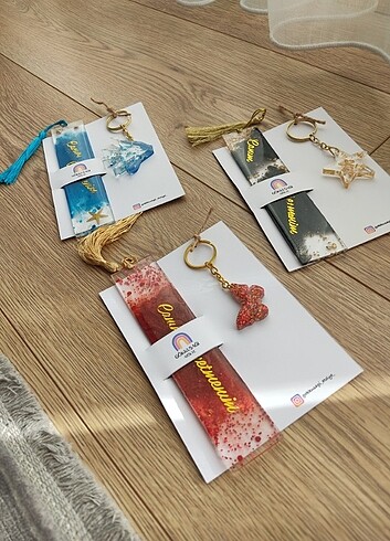 Ayraç ve anahtarlık set - Görsel 4