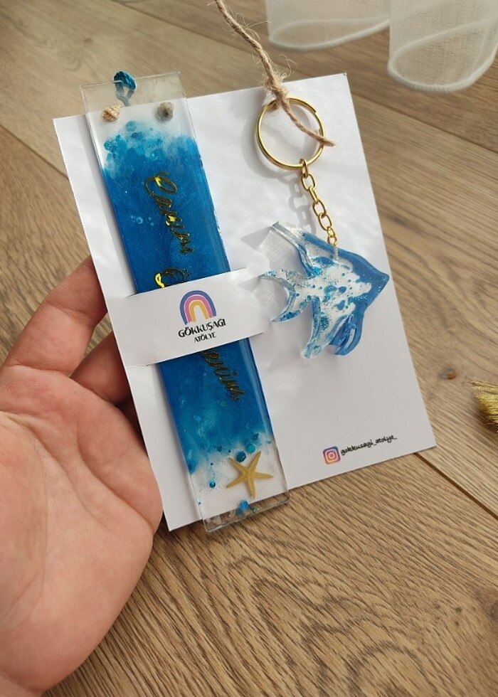 Ayraç ve anahtarlık set - Görsel 2