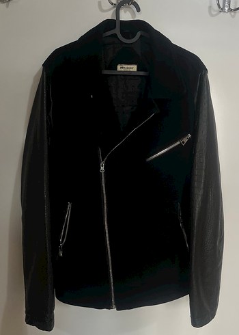 Burberry erkek deri ceket - Görsel 2