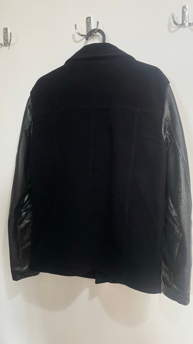 Burberry erkek deri ceket - Görsel 5