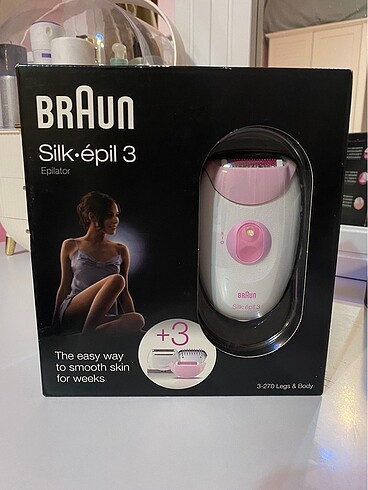 Braun Braun Silk Epil 3 Epilasyon Aleti
