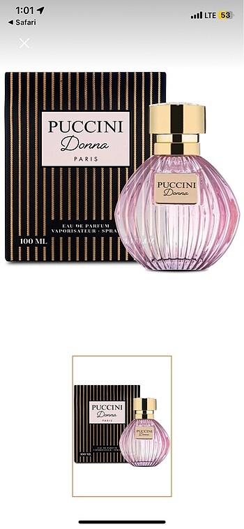 puccini donna black