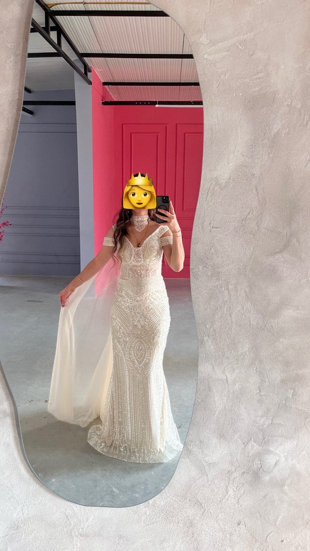 Bej Nişanlık Abiye - Görsel 2