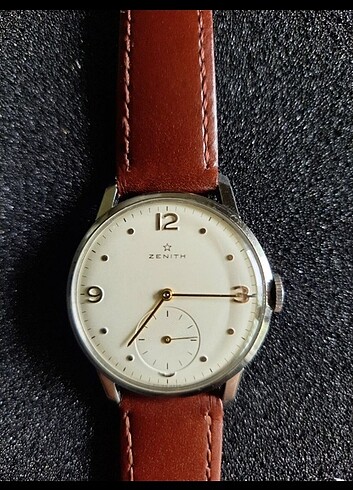 Beden kahverengi Renk Zenith 1901-1949 Calatrava Erkek saat