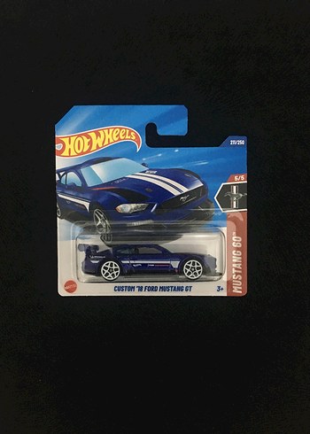 Hot Wheels Mavi Ford Mustang GT Oyuncak Araba