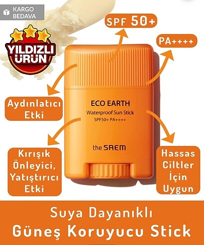 Mustela The Saem - Eco Earth Stick Güneş Koruyucu