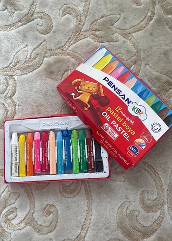 Pensan Kids Pastel Boya Seti 12 Renk
