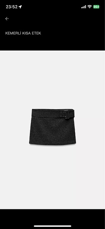 Zara triko etek