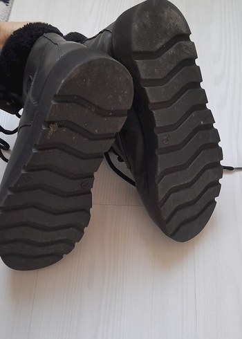 Siyah Kürklü Kinetix Kadın Bot - Görsel 8