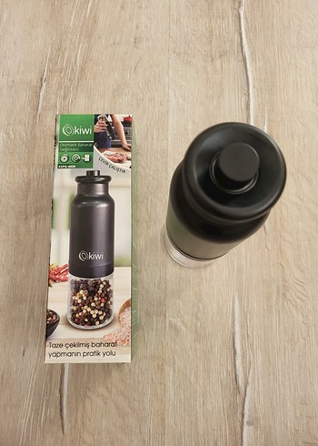 Beden kiwi Baharat Öğütücü - Gri