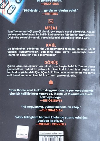  Beden Mark Billingham - Ölüm Mesajı Romanı