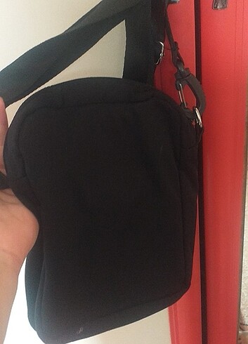 Beden siyah Renk Kumaş kol çantası 