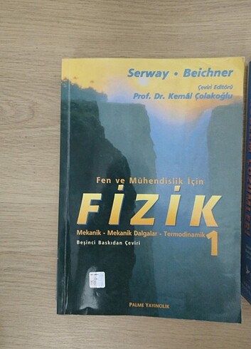 Serway fizik 1+ çözüm kitabı 