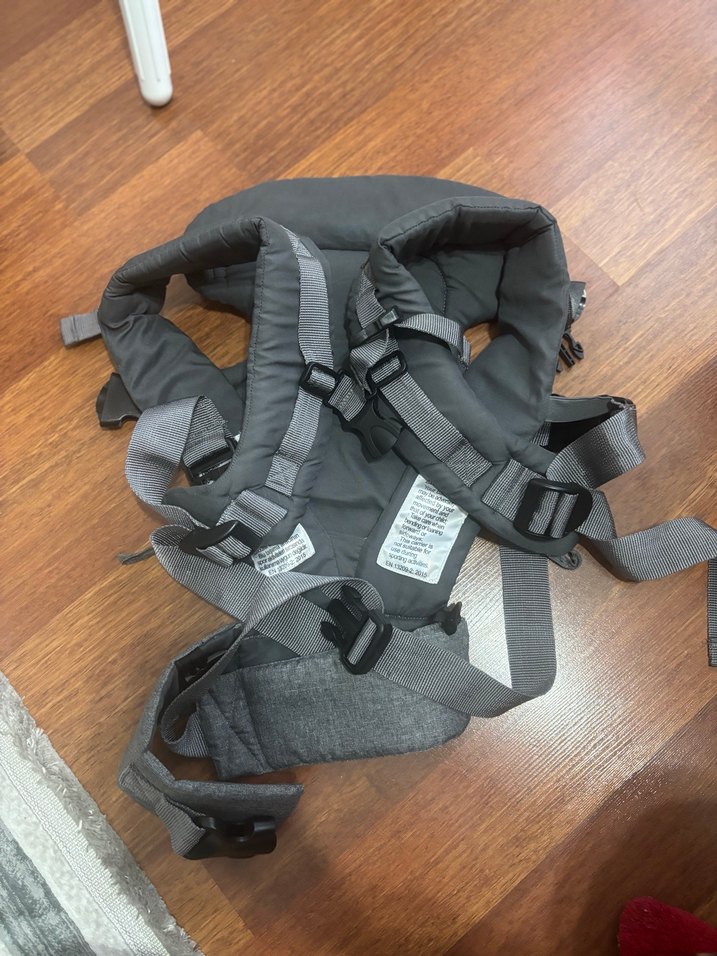 Wellgro Bebek Kanguru Gri Bebek Taşıyıcı - Görsel 3