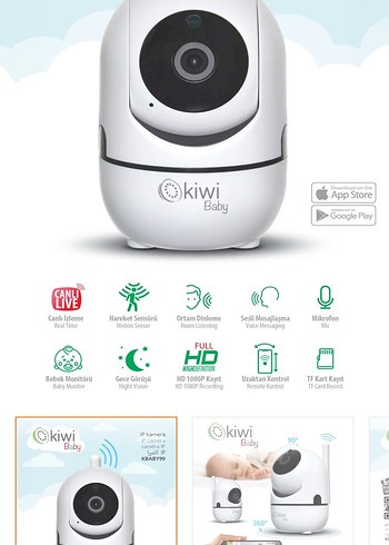 Kiwi Baby Bebek Kamerası - Görsel 3