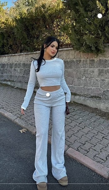 gri ikili takım tek ebat