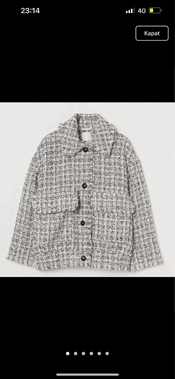 H&M ceket