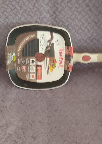 Tefal Comfort Touch Kare Tava Kahverengi - Görsel 2