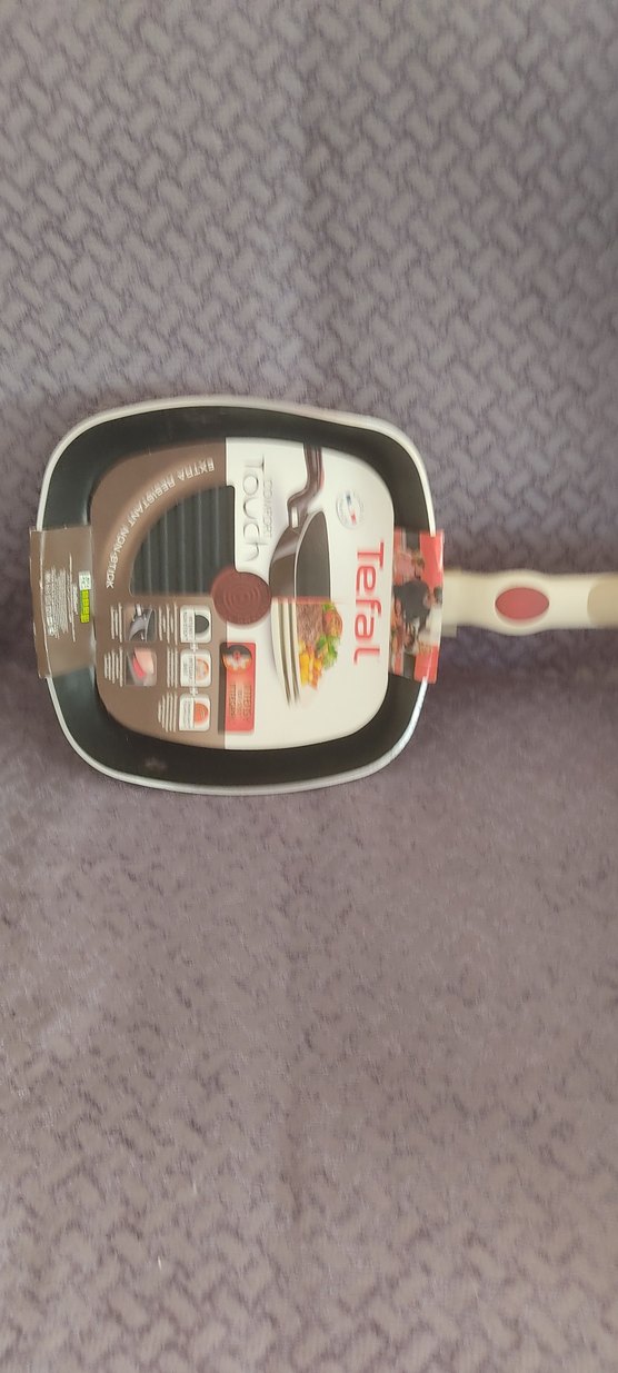 Tefal Comfort Touch Kare Tava Kahverengi - Görsel 2