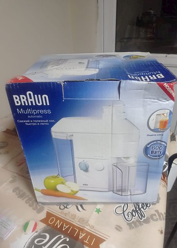 Beyaz Braun Katı Meyve Sıkacağı - Görsel 2