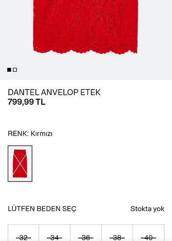 H&M Dantel etek