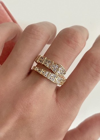 Bvlgari BVLGR GOLD Çelik yüzük
