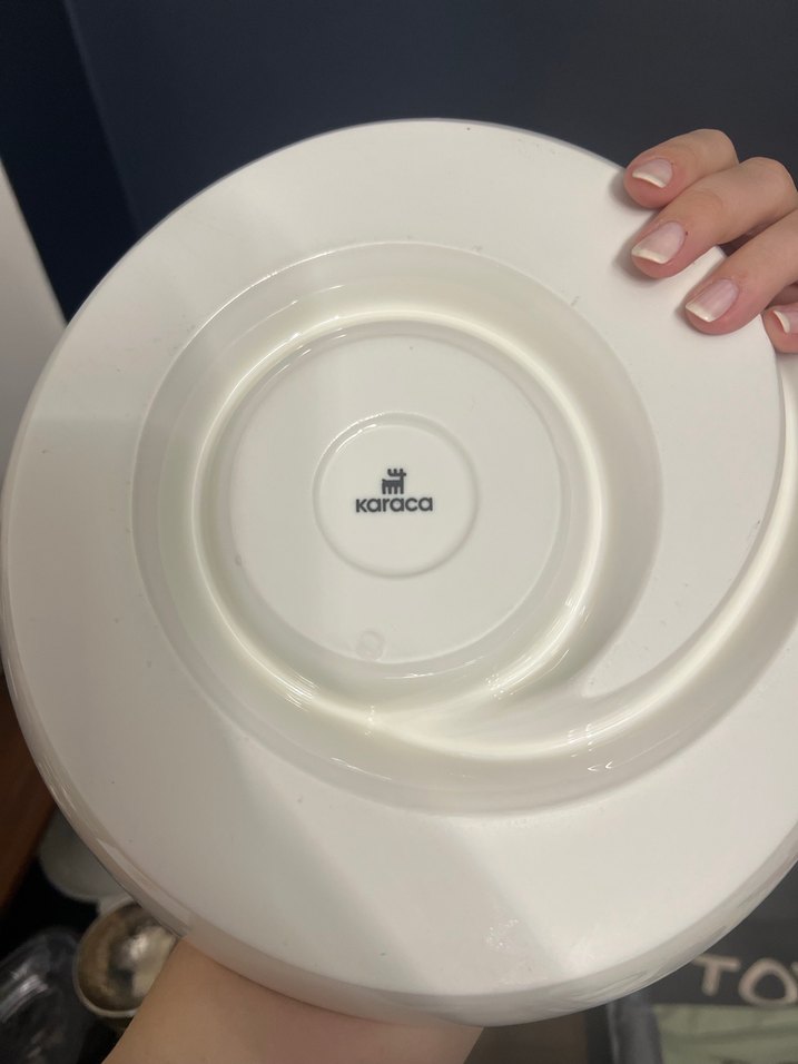 Karaca Beyaz Bölmeli Servis Tabağı - Görsel 2