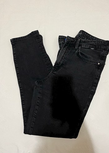 Mavi Jeans Siyah Kadin Mom Jean