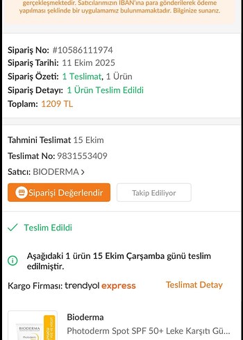 Bioderma Photoderm Spot SPF 50 Güneş Kremi 150 ml - Görsel 2