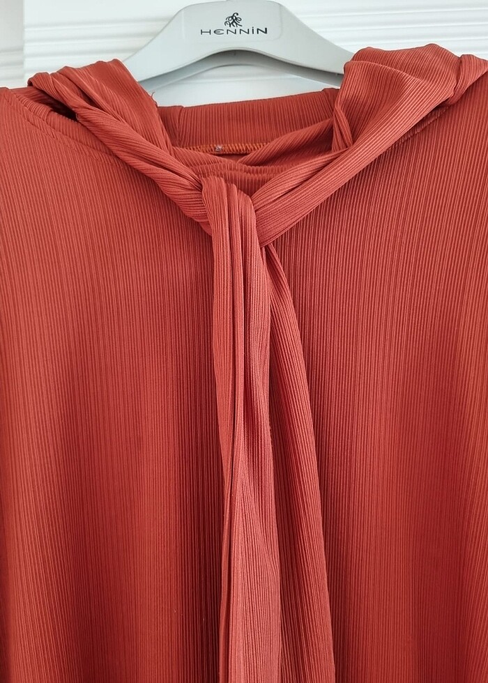 Önü bağlamalı tunik - Görsel 2