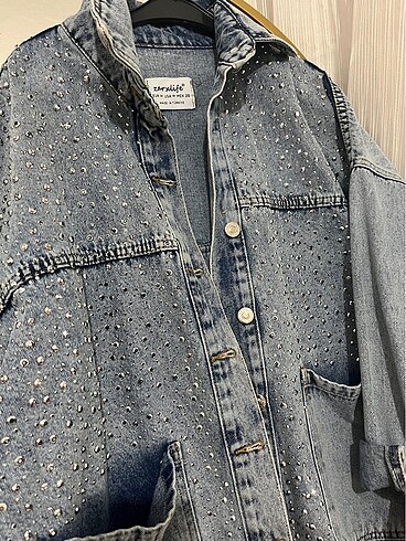 Taşlı ceket - Görsel 3