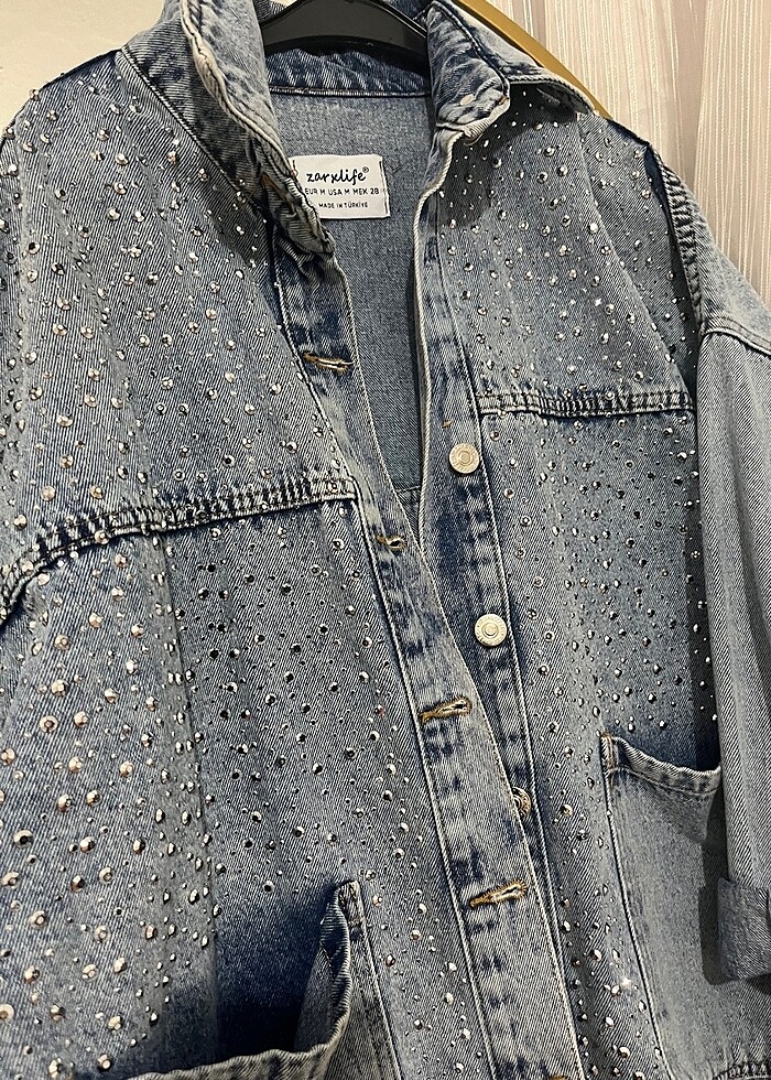 Taşlı ceket - Görsel 3