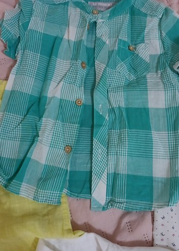 Beyaz Kısa Kollu Pamuklu Erkek Gömlek - Görsel 3