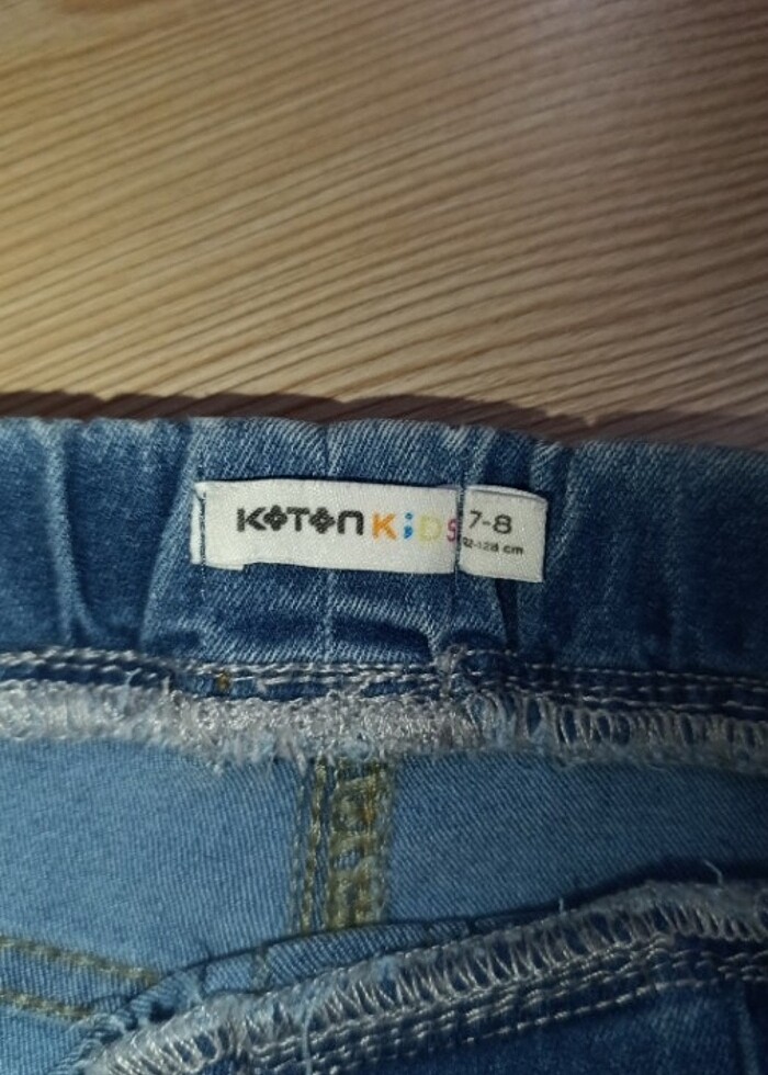 Koton marka kız çocuk kot pantolon  - Görsel 4