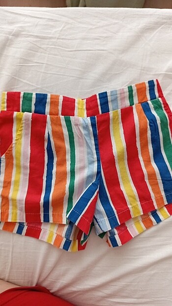Kız çocuk kumaş short