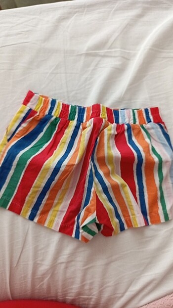 Kız çocuk kumaş short - Görsel 5