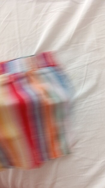 Kız çocuk kumaş short - Görsel 6