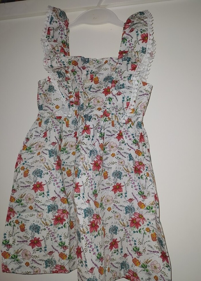 3.4 yaş  kız çocuk elbise  - Görsel 3