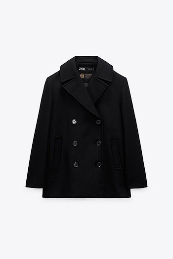Zara Premium Manteco Yün Kaban